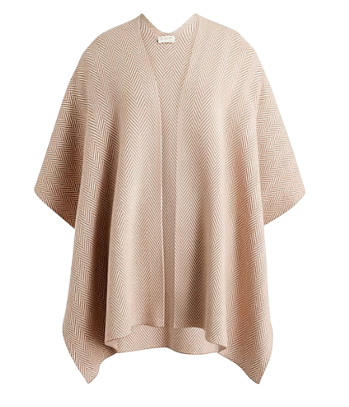 Herringbone Poncho